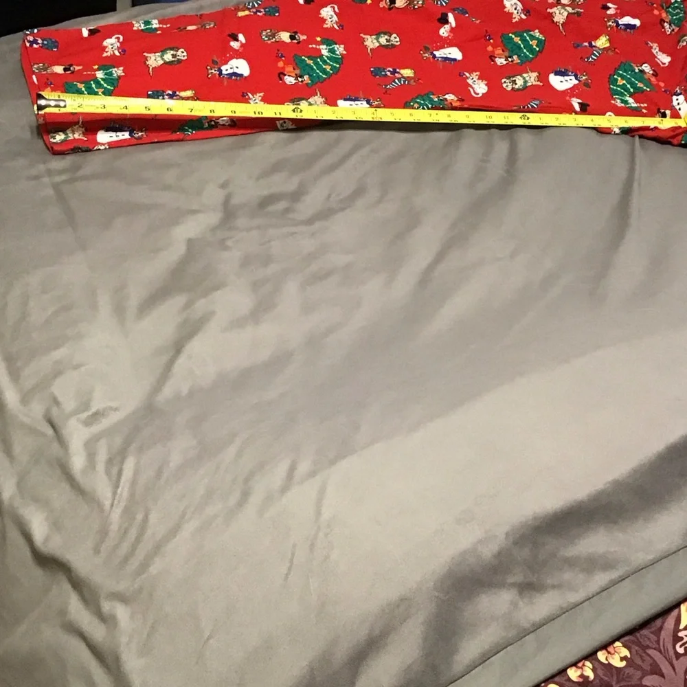 Old Navy Dogs Cats Pets Holiday Print Flannel Pajama Lounge Pants 2X NWT
